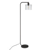 Calianne 57'' Blackened Bronze Arched Floor Lamp