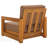 Melrose Teak Outdoor Lounge Chair-1386063594