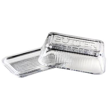 OXO - Stainless Steel Wide Butter Dish - The Potlok