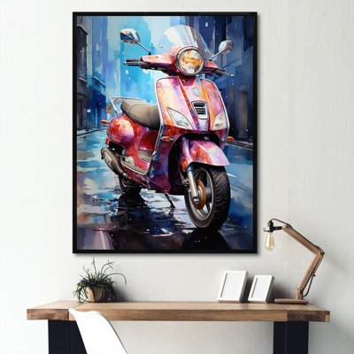 " Vintage Vibrant Scooter II "