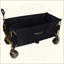 Très grand chariot utilitaire pliable très long de 51 pouces - Capacité de 480 lb. Structure ultra-stable brevetée 1: 6 plis peu encombrant et roues tout-terrain de 7 po. Aucun assemblage requis