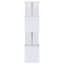 Bibliothèque compacte à 4 niveaux Clean White