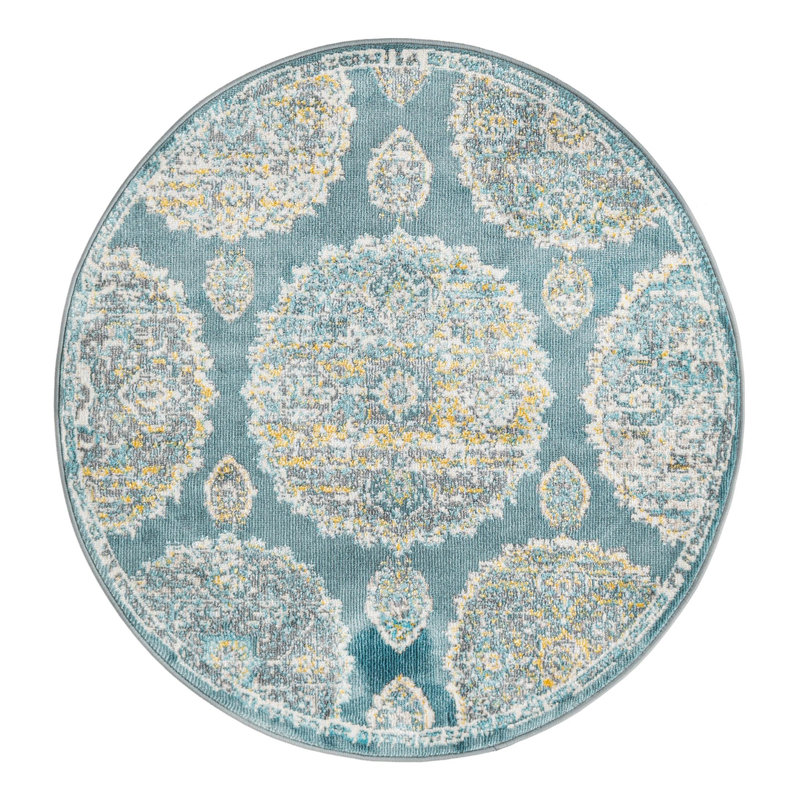 Paragon Floral Indoor Rug, Round 3'3"