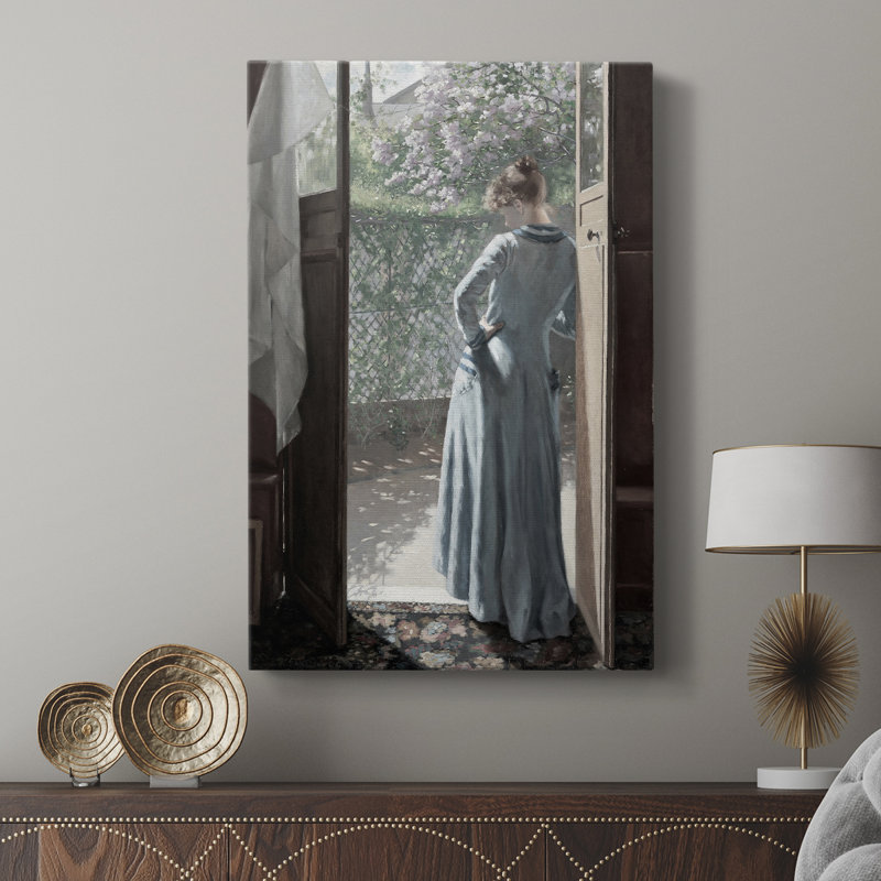 Impression de portrait rétro XXXVII - galerie Cavas, H 48 po x l 32 po