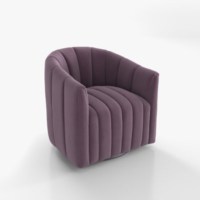 Fauteuil demi-tonneau pivotant Annelotte