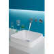 Vox® Ceramic Square Vessel Bathroom Sink with Overflow