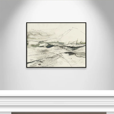 Green Sketches Print by PI Studio