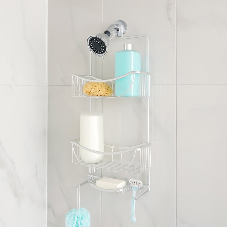 J&v Textiles Rustproof Shower Caddy Corner For Bathroom,bathtub Storage  Organizer For Shampoo Accessories,3 Or 4 Tier Adjustable Shelves (4-tier) :  Target