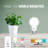 9 W A19 E26/Medium (Standard) 5000 K LED Bulb
