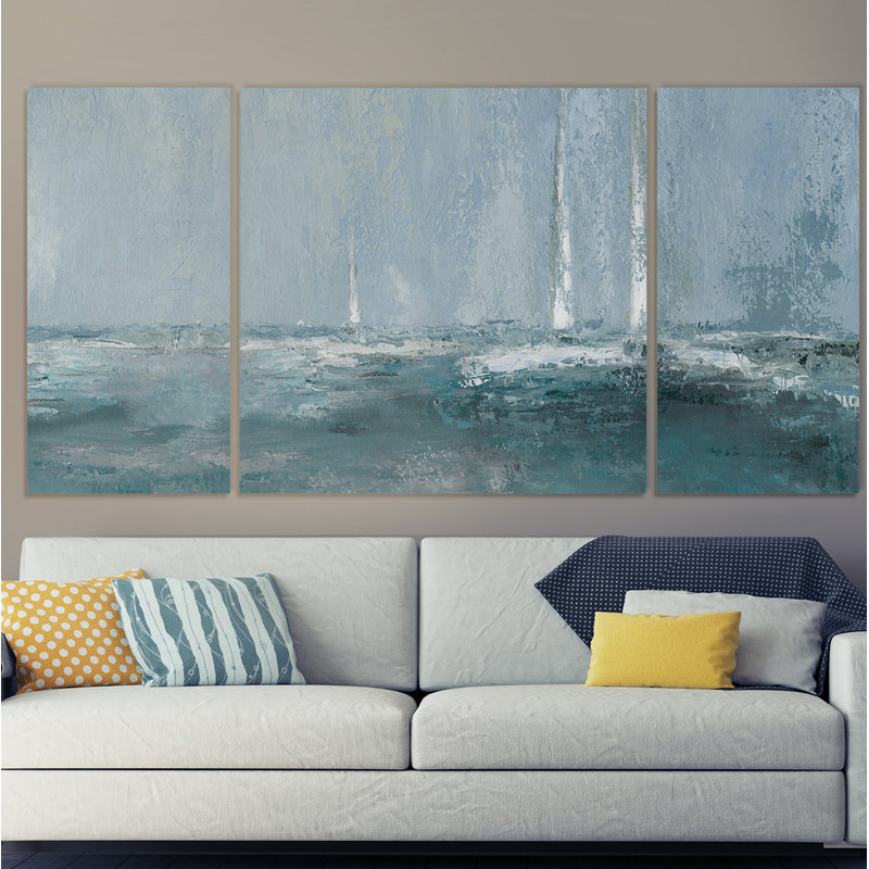 " Headed Out " Painting Print, 24" H x 48" W x 1.5" D