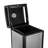 Commercial Outdoor Trash Can with Locking Ashtray Lid and Liner- 40 Gallon