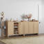Chada 30 Pair Rattan Shoe Storage Cabinet With 3 Doors And Adjustable Shelves-110438747