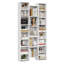 Bibliothèque Beetner H 71,3 "à 8 niveaux, tablettes multimédia (tablettes réglables)-204376144