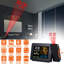 Réveil atomique à projection radio-réveil avec fonction WWVB Station météo double alarme Snooze