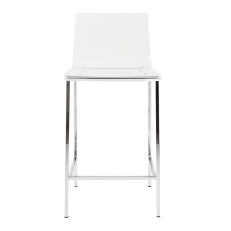 Tabouret de comptoir Katana, Chrome chrome