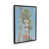 Satin Black Floater Framed