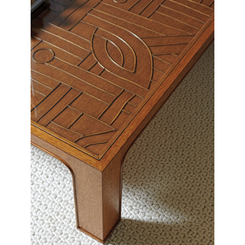 Palm Desert Redford Rattan Cocktail Table
