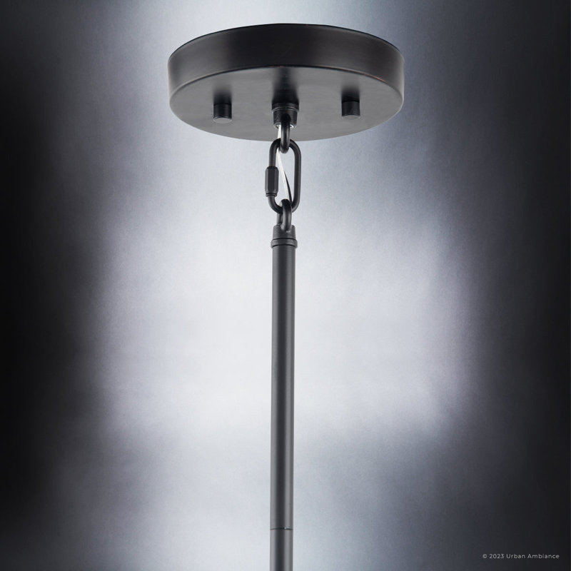 Gazmend 6 - Light Dimmable Geometric Chandelier