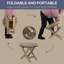 Table d'appoint en bois massif