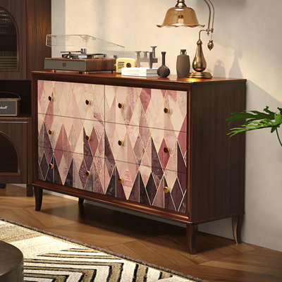 Art advanced sense vintage decorative cabinet