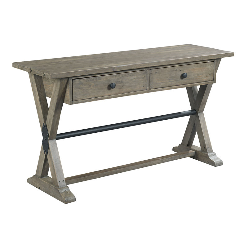 Gerke 54'' Solid Wood Console Table