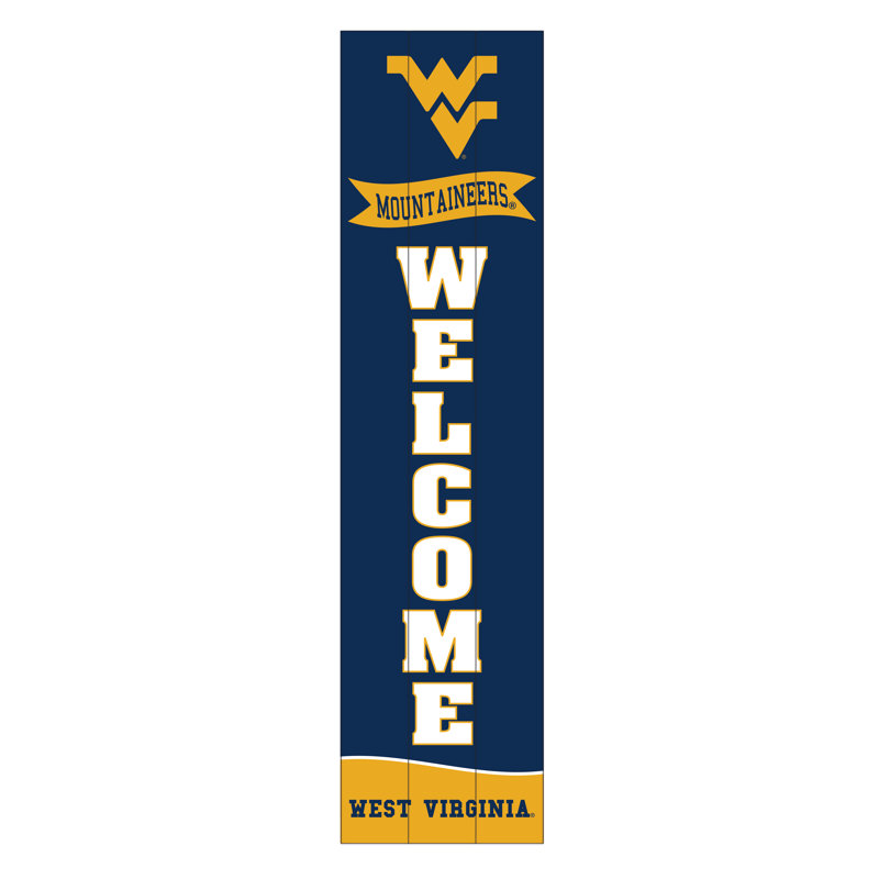 Enseigne murale 47 po NCAA, NCAA West Virginia