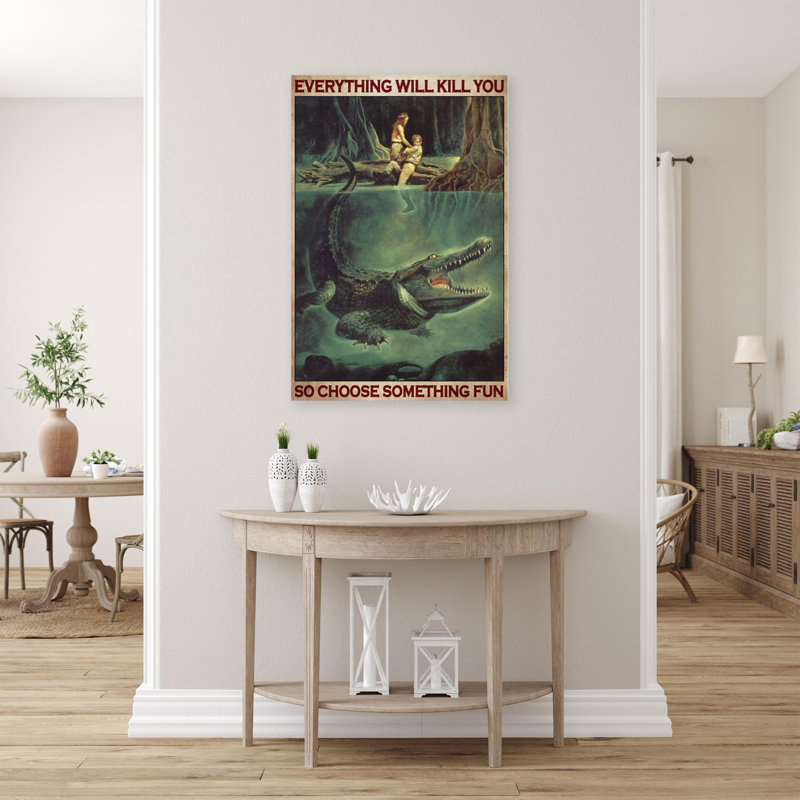 «Sighild Hute Choisissez quelque chose d'amusant 2 - 1 pièce», reproduction d'art graphique sur toile tendue