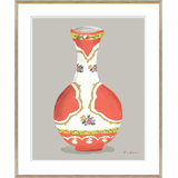 Minton In Orange Giclee Print by Dana Gibson