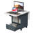 Versatile Folding Dining Table With Wheels And Storage, Ideal For Any Space