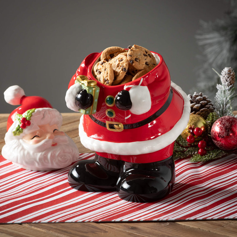 Pot à biscuits 13 po Christmas