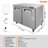 VEVOR 12.85 Cubic Feet Prep Refrigerator - 48''