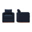 Ensemble de 2 fauteuils Bobbi-134394842