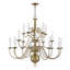 Lustre à niveaux 22 lumières Benedetto-443755534