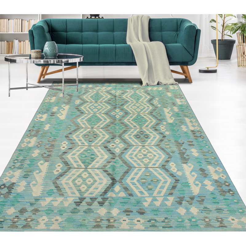 Flatweave Ruth Lt. Blue Rug