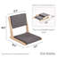 Chaise de sol pliable Tatami-73853982-68043206