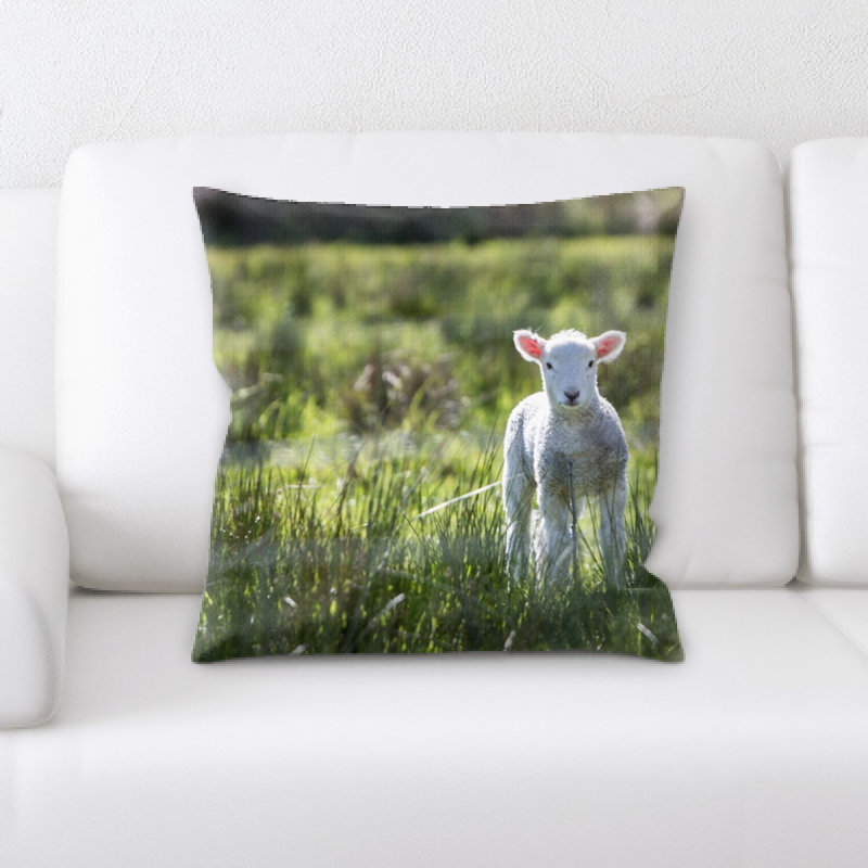 Coussin décoratif agneau