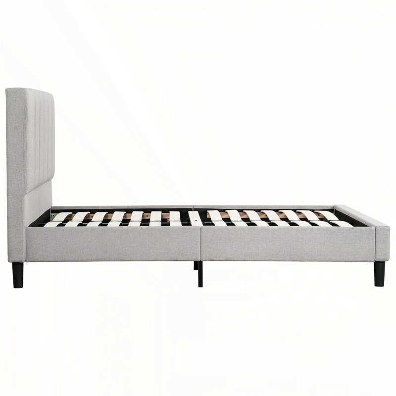 Upholstered Platform Bed Frame, Full