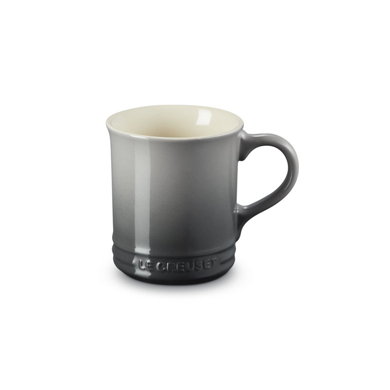 Le Creuset Stoneware Mug, 14Oz., Sea Salt, Gray