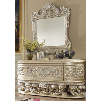 Commode combinée 3 tiroirs avec miroir Marleys