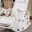 Élégante chaise en rotin