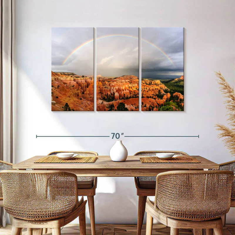 Alvord Rainbow Over Bryce Canyon, H 36 po x l 57 po