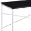 Bureau de coiffeuse moderne avec barre transversale en forme de X