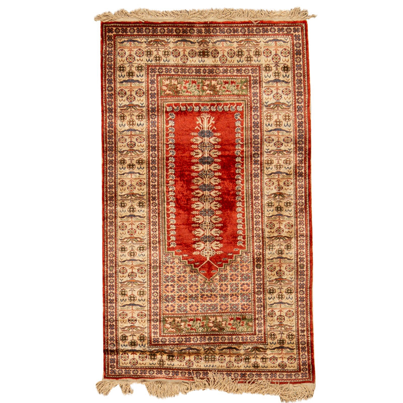 Handmade Silk Area Rug