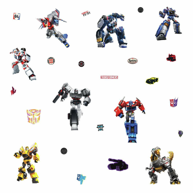 Adhésif décoratif Transformers All Time Favourites