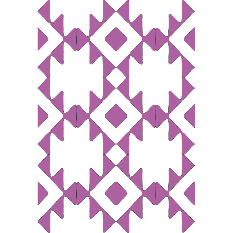 Chenille Geometric Indoor Rug, Rectangle 4' x 6'