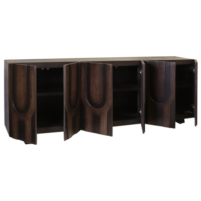 Diapason 6-Door Large Console - Brown