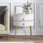Midwest Side Table with Storage-857898255