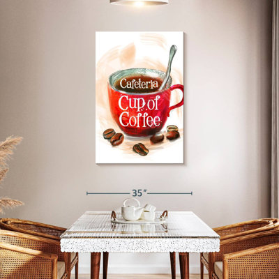 Yarlin Cafeteria Coffee Sign