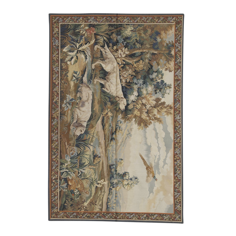 Hand-Knotted High-Quality Green Area Rug