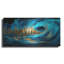 Art mural en métal luxueux «Waves Of Light Over Toronto» par Ann Klee, 24 po x 12 po-118905272